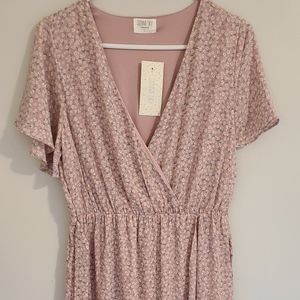Sienna Sky V Neck Dress